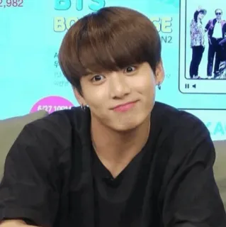 🐰 Jungkook kpop, bts, penyanyi, senyum, anak laki-laki telegram sticker