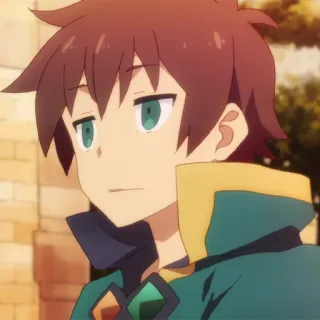 🛡 Kazuma KonoSuba 动漫, 漫画, 异世界, 得意, 佐藤和真 telegram sticker