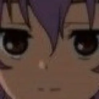 😐 Anime, Manga, Retrato, Cara telegram sticker