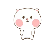 😜 ours, mignon, animal, dessin animé, kawaii whatsapp sticker