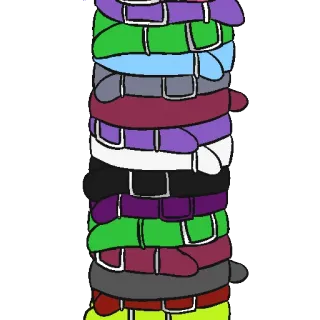 🍞 Gürtel, Stapel, Mode, Accessoires, Kleidung telegram sticker