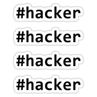 ♒ #hacker แฮกเกอร์, แฮชแท็ก, คอมพิวเตอร์, เทคโนโลยี telegram sticker