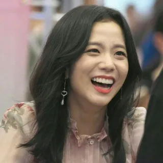 ☁️ Jisoo kpop, idole, chanteuse, femme, célébrité, blackpink telegram sticker