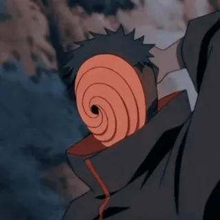 🕷 Tobi Naruto anime, manga, masked, obito, uchiha telegram sticker