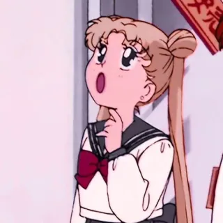 🧐 Sailor Moon anime, sailor moon, usagi tsukino, manga, cartoon telegram sticker