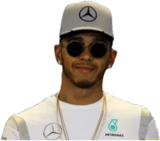 😎 Lewis Hamilton formula 1, corse, pilota, sport, mercedes telegram sticker