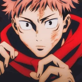 🍷 Yuji Itadori Jujutsu Kaisen Anime, Manga, Yuji Itadori, Jujutsu Kaisen, Action, Kampf whatsapp sticker