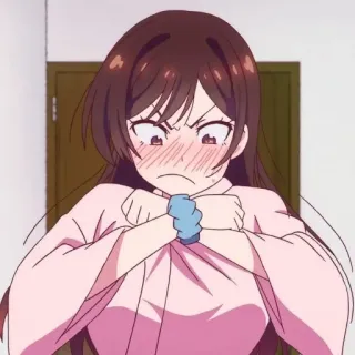 🤨 Chizuru Ichinose Rent-A-Girlfriend Anime, Chizuru, Rent-a-Girlfriend, Manga, Cartone animato, Personaggio telegram sticker