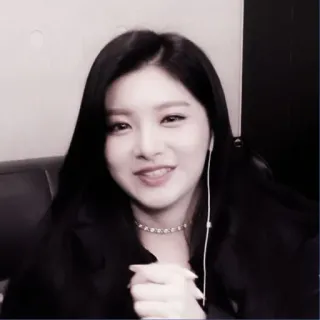 🏷 女性, ポートレート, 笑顔, 韓国, アジア, 歌手, 有名人, 女の子 telegram sticker