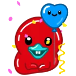 😎 Gummy Duck whatsapp sticker