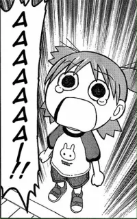 🍀 AAAAAAA! Anime, Mangá, Gritando, Desenho animado, Triste, Chorando whatsapp sticker