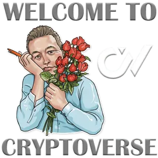 CryptoVerse telegram stickers
