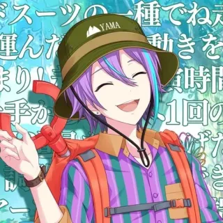 😄 YAMA ミスーツの一種でねえ
運んだ 動きを
か 時間
1回
이
ام anime, cartoon, portrait, character, outdoors, smile telegram sticker