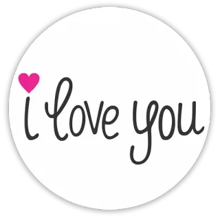 💚 i love you love, heart, cute, message, romantic telegram sticker