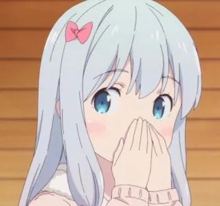 🤭 アニメ, 女の子, かわいい, 可愛い, イラスト, 漫画 telegram sticker