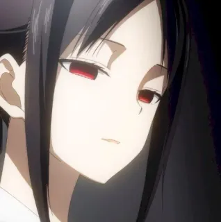🎐 Kaguya Shinomiya Kaguya-sama: Love Is War anime, manga, kaguya-sama, kaguya shinomiya, waifu, character, portrait telegram sticker