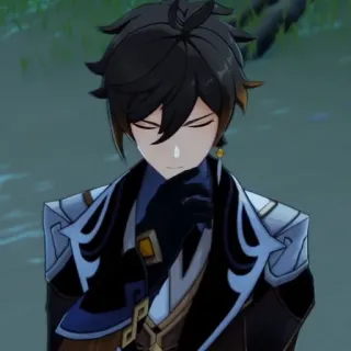 💰 Zhongli Genshin Impact zhongli, genshin impact, video game, karakter anime, archon geo, morax telegram sticker