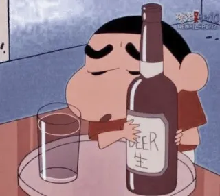 🍠 Shin-chan Crayon Shin-chan BEER
生 Anime, Bir, Minum, Kartun, Shin-chan telegram sticker