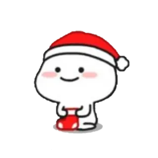 🪐 natale, carino, cartone animato, vacanze, babbo natale, inverno telegram sticker