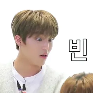 🤭 빈 coreano, espressione, sorpresa, shock, cartone animato, uomo, sticker whatsapp sticker