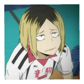 🍁 Kozume Kenma Haikyuu!! 音騼 Anime, Haikyuu, Kozume Kenma, Personagem, Vôlei, Esportes whatsapp sticker