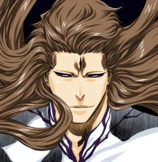 👑 Sosuke Aizen Bleach Anime, Manga, Aizen, Bleach, Personaggio, Villain telegram sticker