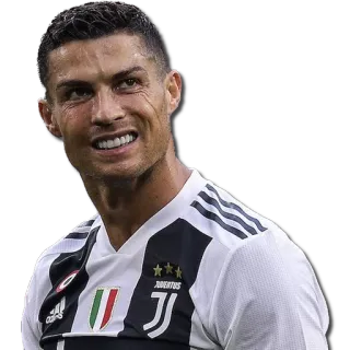 😬 Cristiano Ronaldo voetbal, atleet, sport, voetbal, Juventus, speler telegram sticker