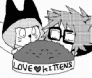 🍽 LOVE KITTENS gattini, amore, animali, gatti telegram sticker