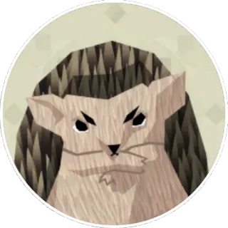 😡 erizo, animal, enojado, gruñón, dibujos animados, pegatina telegram sticker