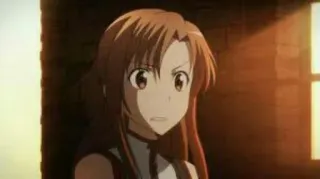 😐 Asuna Yuuki Sword Art Online Anime, Sword Art Online, Asuna, Personaggio, Animazione telegram sticker