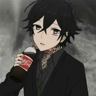 🥤 Euphoria Anime, Coca-Cola, Tattoo, Junge, Manga, Tattoos telegram sticker