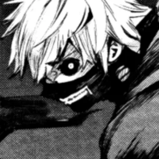 🖤 Ken Kaneki Tokyo Ghoul Anime, Manga, Tokyo Ghoul, Ken Kaneki, Goule, Masque, Monstre, Horreur telegram sticker