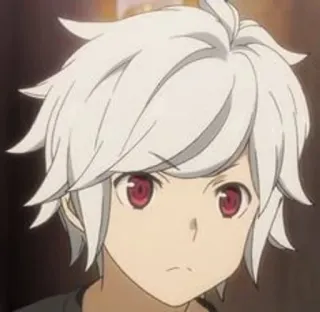 🗻 Bell Cranel Is It Wrong to Try to Pick Up Girls in a Dungeon? Anime, Manga, Fantasy, Avventura, Bell Cranel, Dungeon, Capelli Bianchi, Occhi Rossi telegram sticker