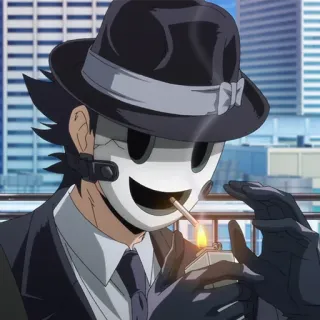 🚬 Anime, Roken, Masker, Hoed telegram sticker