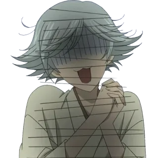 😵 Tomoe Kamisama Kiss Anime, Volpe, Demone, Manga, Carino, Imbarazzato telegram sticker