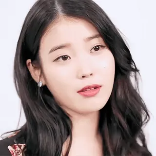 😀 IU korean, singer, actress, celebrity telegram sticker