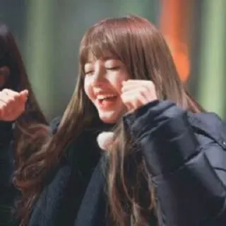 🐬 Lisa femme, K-pop, chanteuse, célébrité, Blackpink, personne telegram sticker