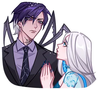 Снежная Карина • @TgSticker whatsapp stickers