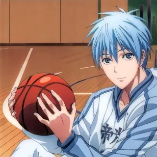 🎲 Kuroko Kuroko no Basket anime, basketball, sports, character, manga telegram sticker
