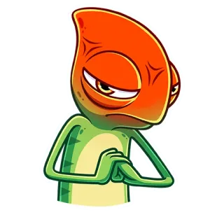 😡 tắc kè hoa, hoạt hình, tức giận, bò sát, nhãn dán whatsapp sticker