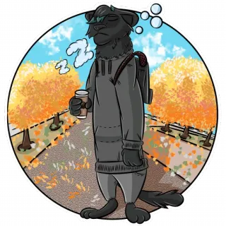 Panther Alexandra @picapicame whatsapp stickers