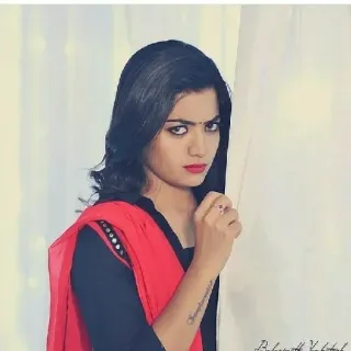 🤨 Rashmika Mandanna Indiase actrice, Model, Bekende, Portret, Vrouw, Gezicht, Mooi telegram sticker
