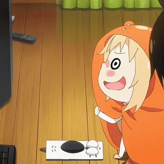 😳 Umaru Doma Himouto! Umaru-chan telegram sticker