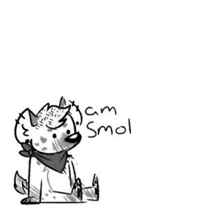 👌 Kreskówka, Hiena, Zwierzę, Naklejka telegram sticker