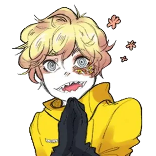 😲 Anime, Manga, Dessin animé, Personnage, Fanart, Autocollant whatsapp sticker
