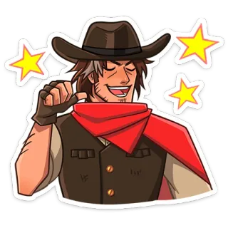 Джон и Хуан @stickers_vk telegram stickers