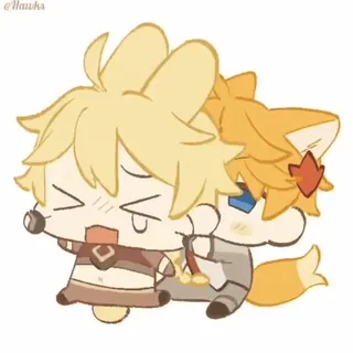 ❤️ アニメ, ちび, 可愛い, 漫画, かわいい, ステッカー telegram sticker