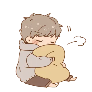 😳 !! cartone animato, anime, bambino, kawaii, carino telegram sticker