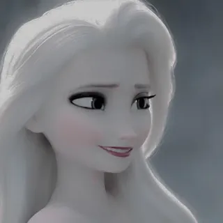 🌨 Elsa Frozen Elsa, La Reine des Neiges, Disney, Dessin animé, Film, Princesse telegram sticker