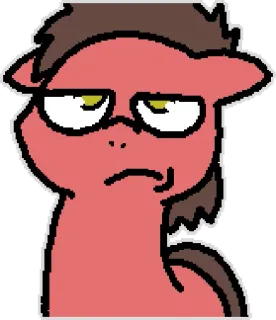 Banned From Equestria telegram stickers